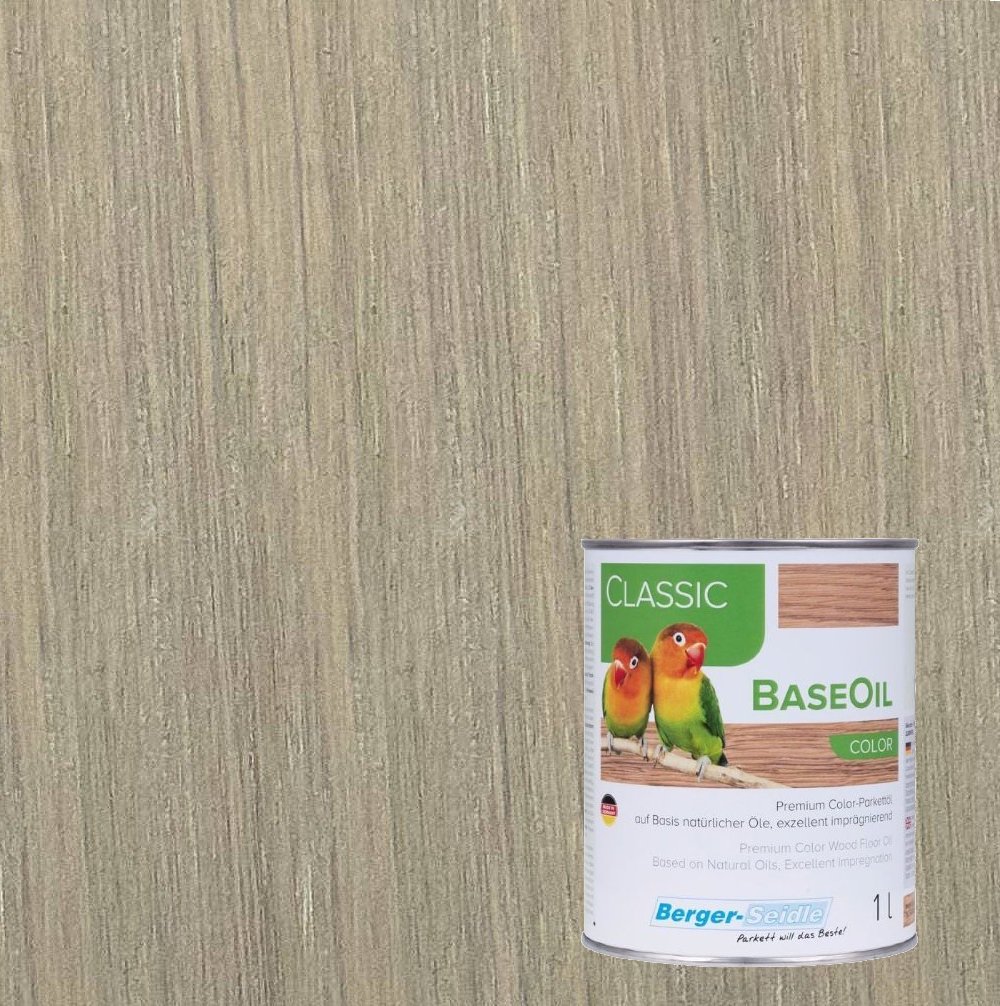 Масло для пола Berger-Seidle BaseOil Color цвет Vanille / Vanilla полуматовое 1 л